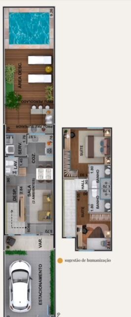 Casa à venda com 2 quartos, 70m² - Foto 5